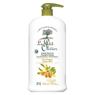 Gel de Duș Cremă LE PETIT OLIVIER cu Lapte de Argan, 750ml