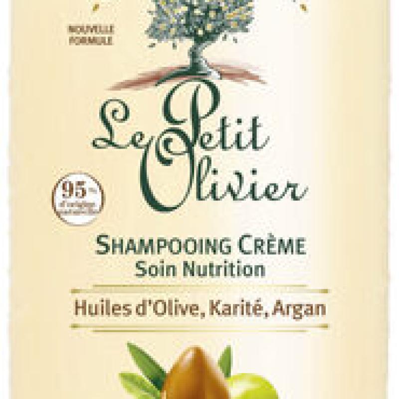 LE PETIT OLIVIER Șampon Cremă Hranitor 250ml - Ulei de Măsline, Unt de Shea & Ulei de Argan