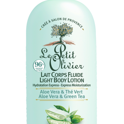 LE PETIT OLIVIER Lapte Hidratant Corp 250ml cu Aloe Vera & Ceai Verde pentru Piele Normală & Revitalizare