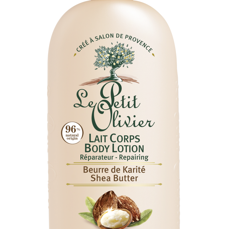 Le Petit Olivier Loțiune de Corp cu Unt de Shea, 250ml Hidratare Intensă
