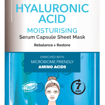 Masca tip șervețel cu Acid Hialuronic 7th Heaven - Hidratare Intensă și Efect Revitalizant
