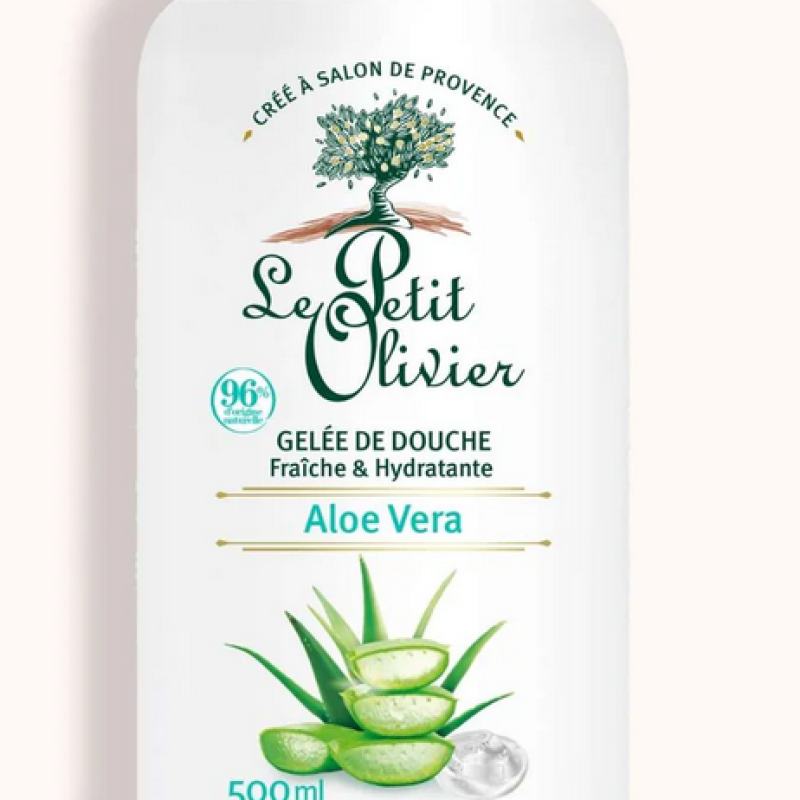 LE PETIT OLIVIER Gel de Duș Hidratant Jelly Aloe Vera 500ml