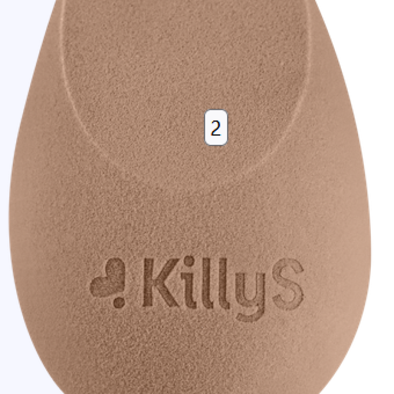 KILLY'S burete aplicare fond de ten cu infuzie de cocos