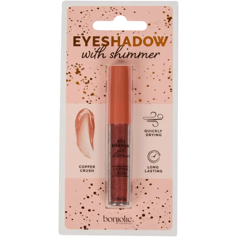 Fard lichid de ochi BONJOLIE – efect metalic, uscare rapidă, formulă vegană