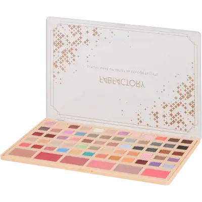 Paletă de make-up FAB Factory – 66 de culori, set complet pentru machiaj
