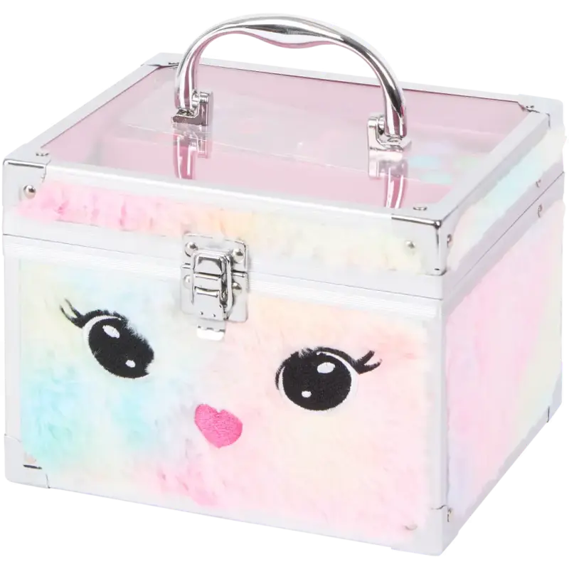 Trusă de înfrumusețare pentru copii I Love My Style – produse de machiaj colorate, cu lacăt