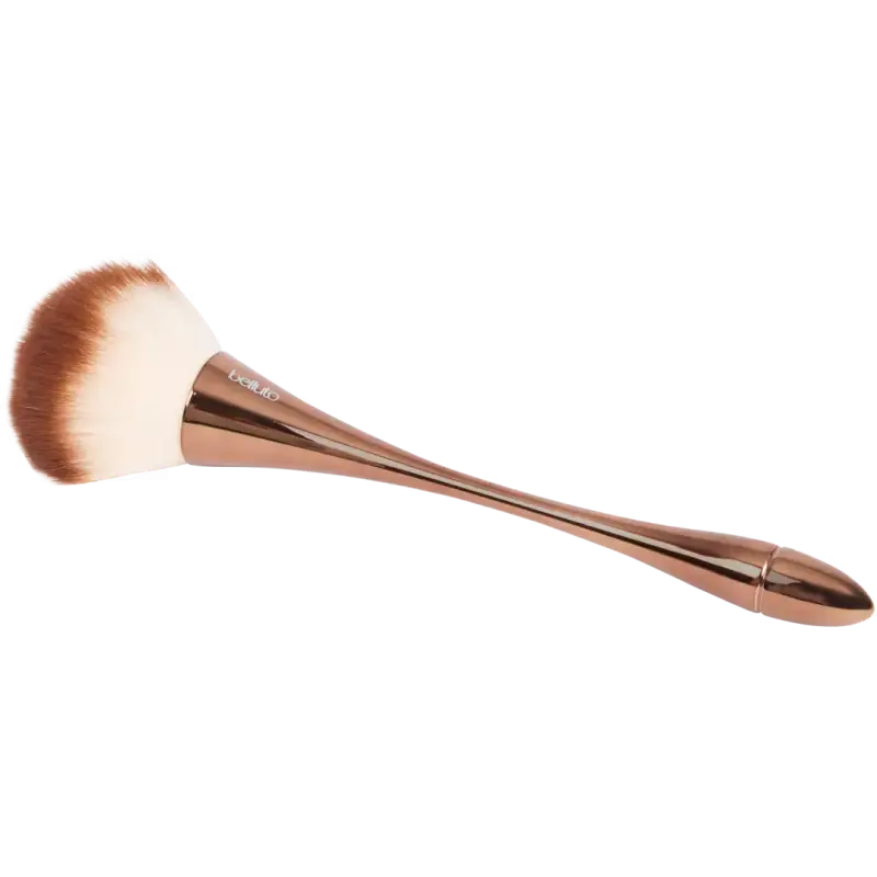 Pensulă pentru pudră BELLUTO Accessories – aplicare uniformă, mâner metalic