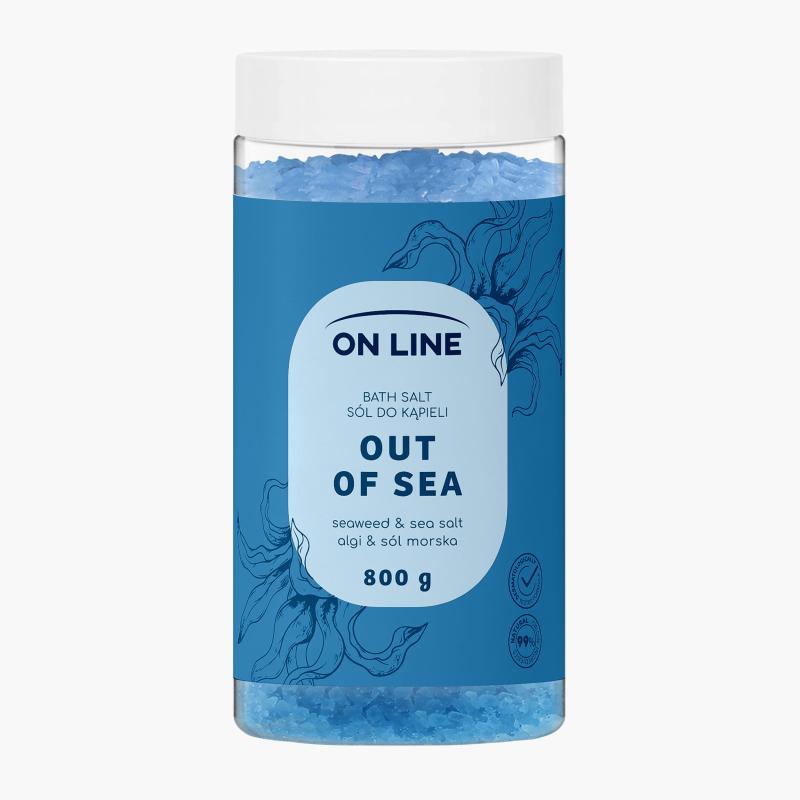 ON LINE Sare de baie alge si sare de la Marea Moarta, 800g