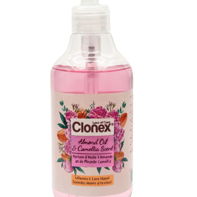 Sapun lichid Clonex cu ulei de migdale si camelie,400ml